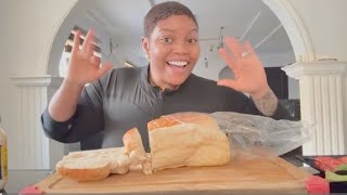 @EatwithQue  The Queen Of Abuja Eats A Spam Sub Sandwich & Gets A Haircut