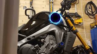 Installation of frame sliders on my Yamaha MT-09 SP 2021