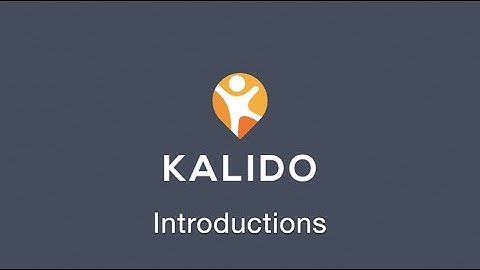 Kalido Feature Demo: Introductions