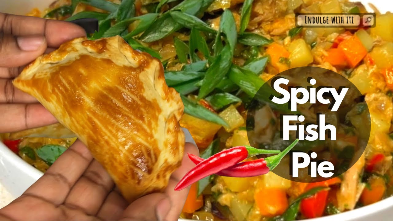 Spicy Fish Pie with Shortcrust Pastry Ramadan with Iti YouTube