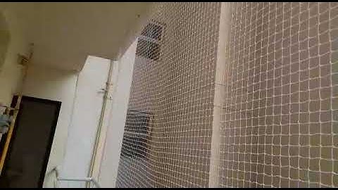 Bird netting installation in Gurgaon contact 9810704785 #birdnet #birdnetting #balconynet #hdpe book