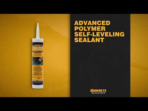 How To Use Quikrete Self Leveling Sealant