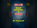 BEGINILAH NASIB KORUPTOR di CHINA — 0% TOLERANSI!!