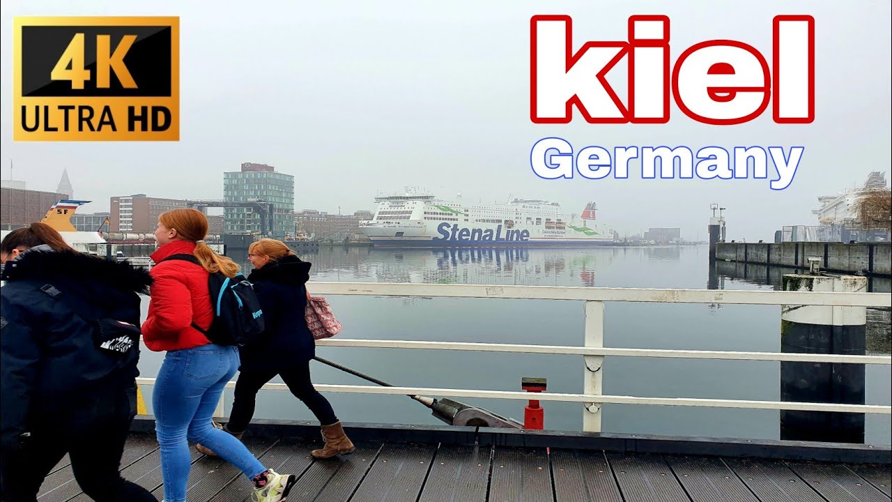 balkon Profet Pløje Port of Kiel, Germany 🇩🇪 - Walking in Kiel | M2 - YouTube