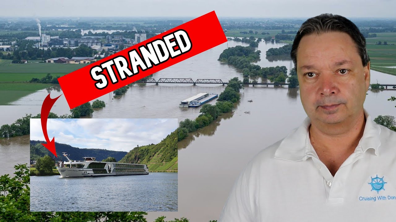 CRUISE SHIP STUCK BECAUSE OF HIGH FLOOD WATERS