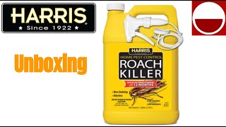 HARRIS Roach Killer Liquid Spray Unboxing