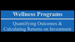 Wellness Programs