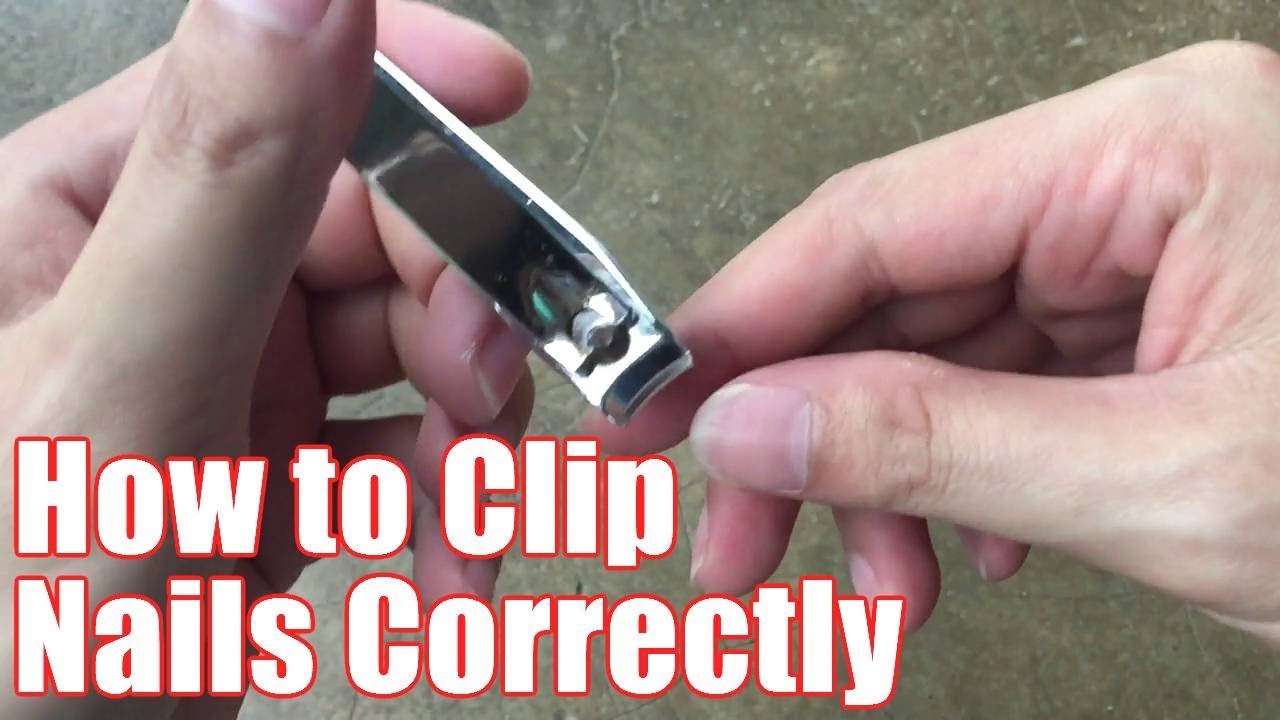 How to Cut Fingernails Properly – Trim Your Nails Easy Manicure - YouTube