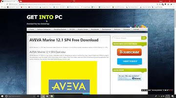 Video Tutorial 5: How To Install AVEVA Marine 12.1 SP4 Without Errors on Windows PC.