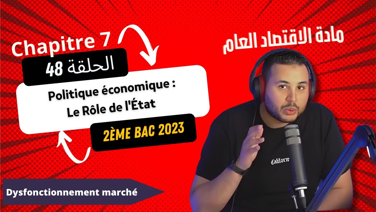 Ch.7 : 48 : politique économique (Rôle de l'État)