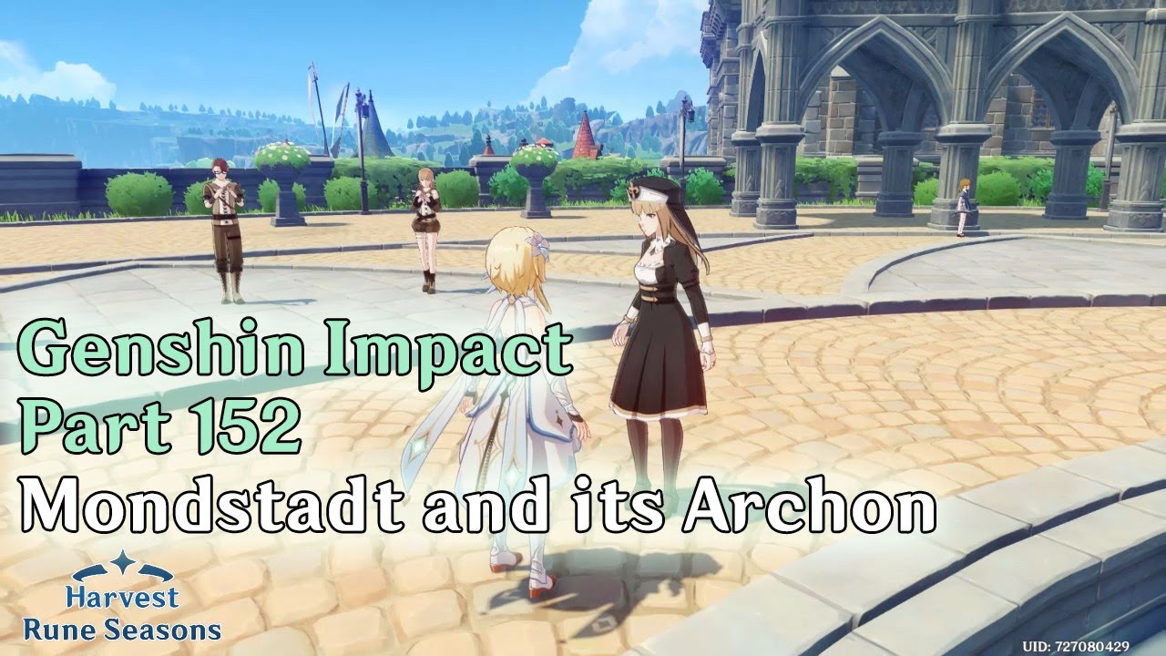 Genshin Impact part 152 Mondstadt and its Archon (Mondstadt World