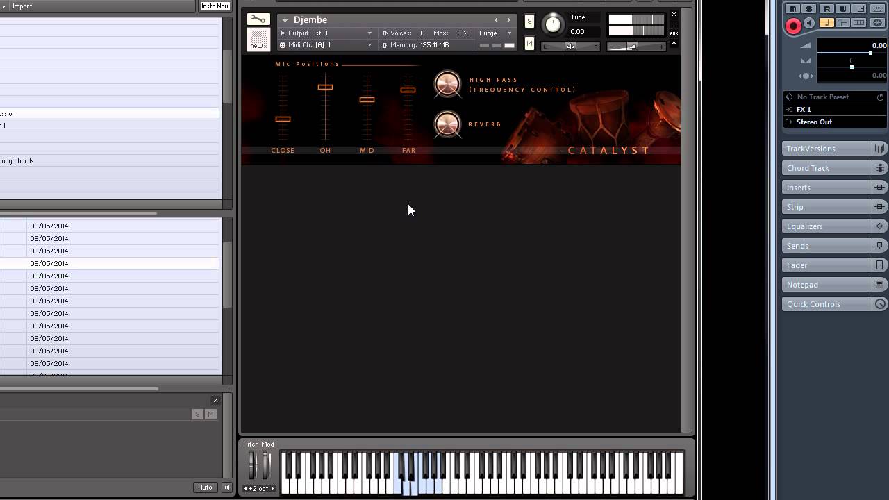 Catalyst Epic/Cinematic/Ethnic Drums and Percussion Kontakt Sample