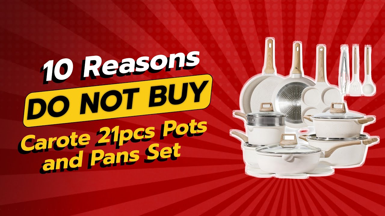 НЕ ПОКУПАЙТЕ НАБОР КАСТРЮЛЬ И СКОВОРОДОК CAROTE ИЗ 21 ПРЕДМЕТА, ПОКА НЕ ПОСМОТРИТЕ ЭТО! 😱🔥