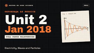 OxfordAQA International AS Physics Unit 2 PH02 January 2018 Full Paper Walkthrough