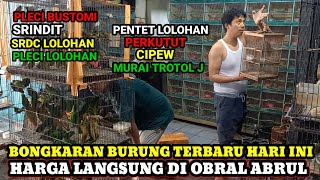 HARGA LANGSUNG DI PROMO PROMOIN!!! UPDATE HARGA BURUNG HARI INI DIKIOS SAFI'I PASAR BURUNG PRAMUKA