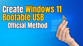 How to Make Windows 11 Bootable USB Thumb Drive (Official Method)