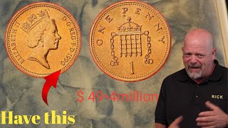 1990 One Penny Coin - Value History Rare Varieties
