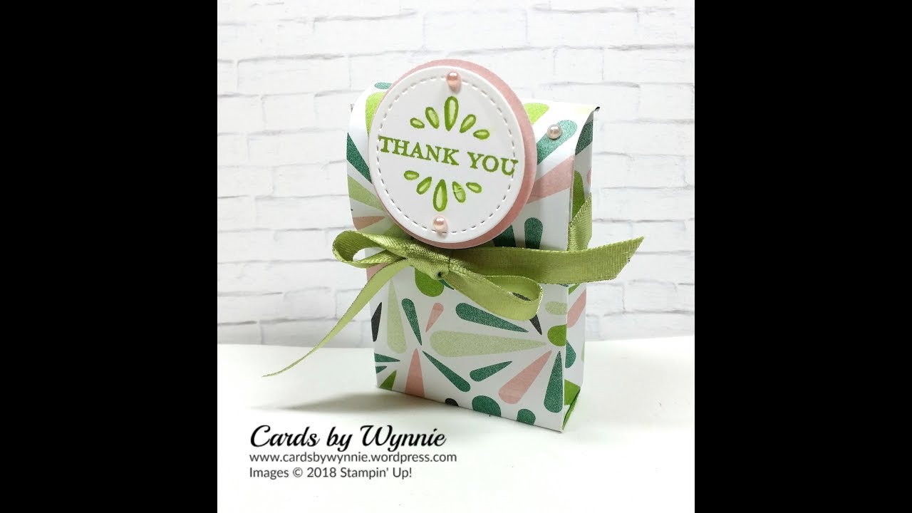 Tropical Chic Treat Bag - Saturday Anything Goes series - YouTube