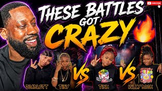 Double the drama😳🔥 Scarlett vs Tiny & Milly Rock vs Tink... who really won? | Reaction