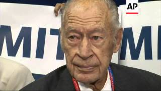 Republican convention's oldest and youngest delegates meet