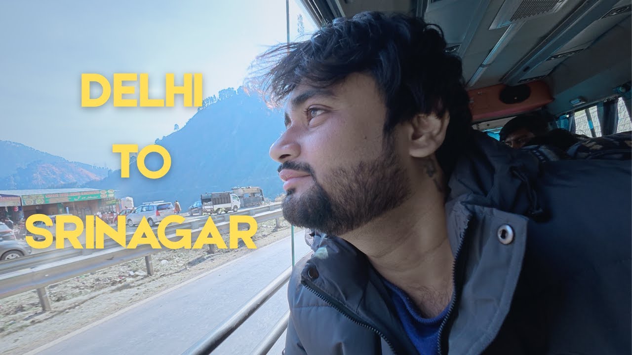 I Reached Kashmir Like This 😱😱| Delhi to Srinagar Journey