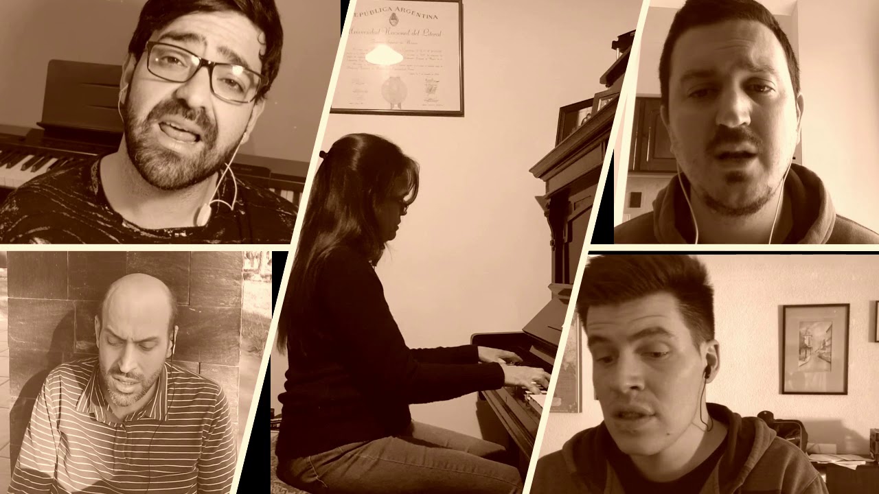 INDIANAS SEIS CANCIONES: Cuarteto Vocal O Coro Mixto A 4 Voces Y Piano