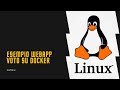 Esempio WebApp Voto su Docker #docker #linux