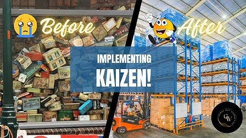 Kaizen Implementation | Before and After Kaizen |  Lean Manufacturing @OpExzellenz