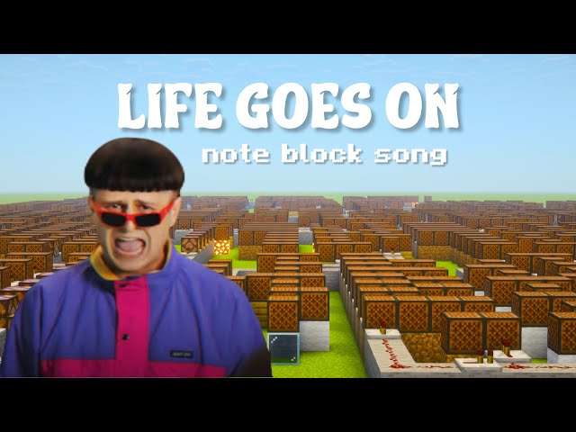 Oliver Tree - Life Goes On Note Block Cover