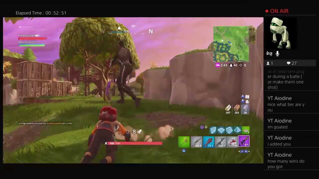 Fortnite with the squad - YouTube