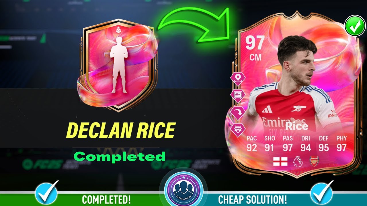 97 FUTTIES Declan Rice SBC Solution - Cheap Solution & Tips - FC 25 ...