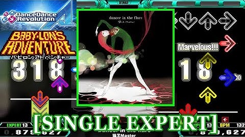 【DDR A】 Dancer in the flare / 猫叉Master [SINGLE EXPERT] 譜面確認+Clap