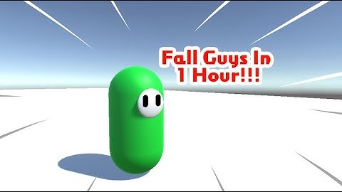 I MADE A FALL GUYS PROTOTYPE IN 1 HOUR!!!!