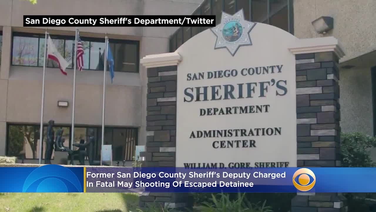 Former San Diego County Sheriff's Deputy Charged In Fatal May Shooting ...