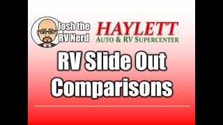 RV Slide System Comparison & Overview with Josh the RV Nerd