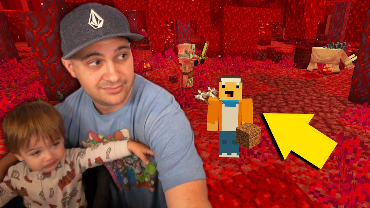 Poki & Fitz Pt 8  First time in Minecraft NETHER with Fitz! :D He  apologized for hurting my pet cat, we worked on the house, and went to the  Nether for