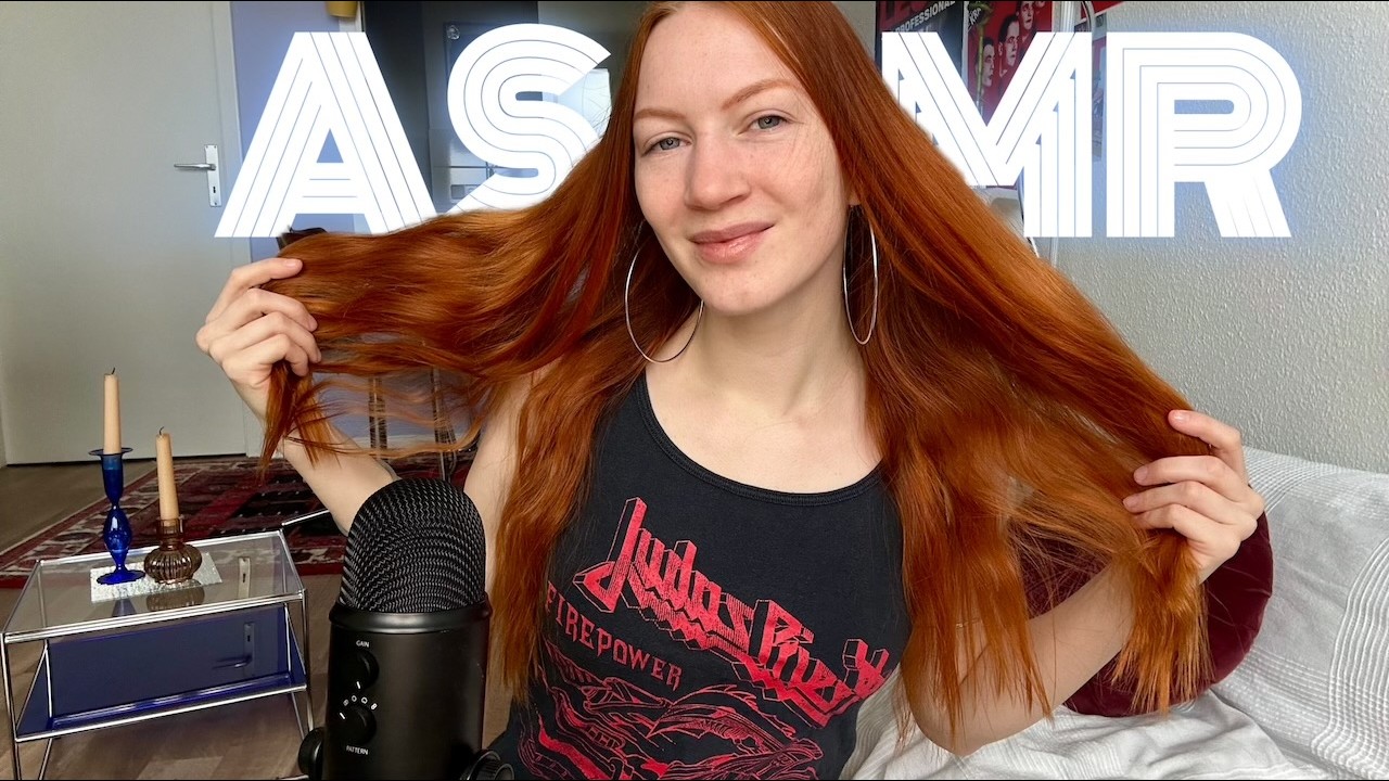 ASMR ꕤ hairplay/brushing & random talk ꕤ