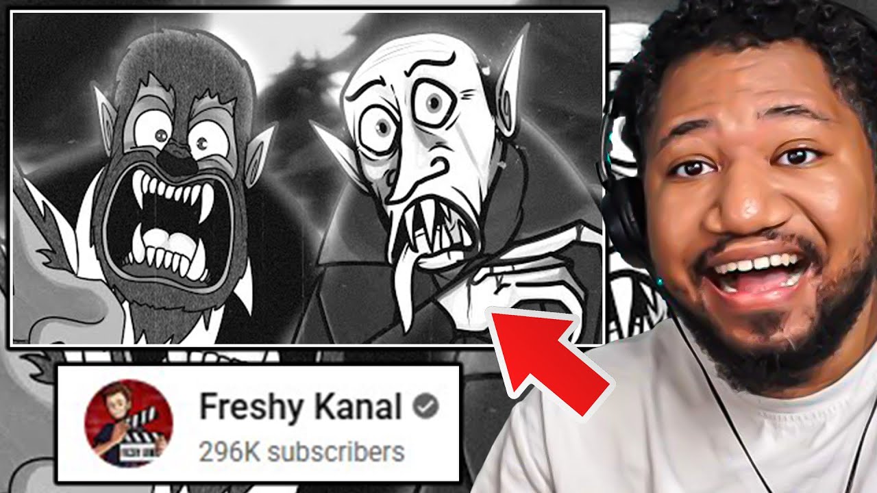 Nosferatu vs Wolf Man — RAP BATTLE! — при участии Кевина Краста (РЕАКЦИЯ)