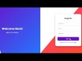 Split Login/Registration Page | Using Html + Css +Js | Full Source Code |