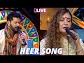 Heer  jaspinder narula  jasbir jassi beautiful song live performance at kapil sharma show 