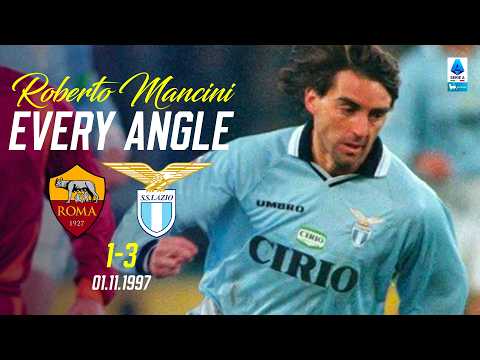 Video EVERY ANGLE - IL GOL DI MANCINI CONTRO LA ROMA