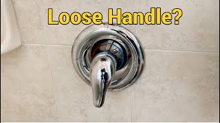 How to Fix Loose Shower Handle