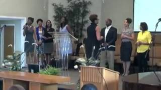 Robyn Sings God You Are My God With The New Life Sda Church Ya Choir Mar 2014