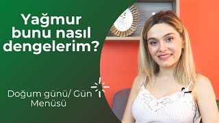 Yağmur Bunu Nasıl Dengelerim 5 : Doğum Günü - Gün Menüsü