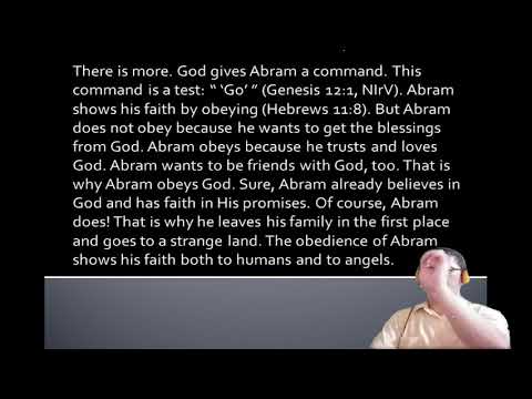 Video: Kailan ang tipan kay Abraham?