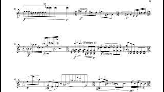 Amelia Brey - Cratons for Violin (2020) [Score-Video]