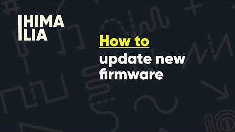How to: update IO Instruments Himalia firmware