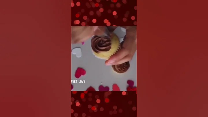 Vday Cupcake ideas💜 #satisfying #valentine #shorts #easy #wsl
