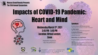 Virtual Massey Grand Rounds (MGR) Symposium - Dr. Sonia Anand - March 17, 2021