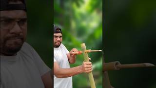 Diy Bamboo Slingshots with Single Bamboo Stick #Bamboo #Bambooart